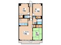 ドルフソニアド-ロの間取図