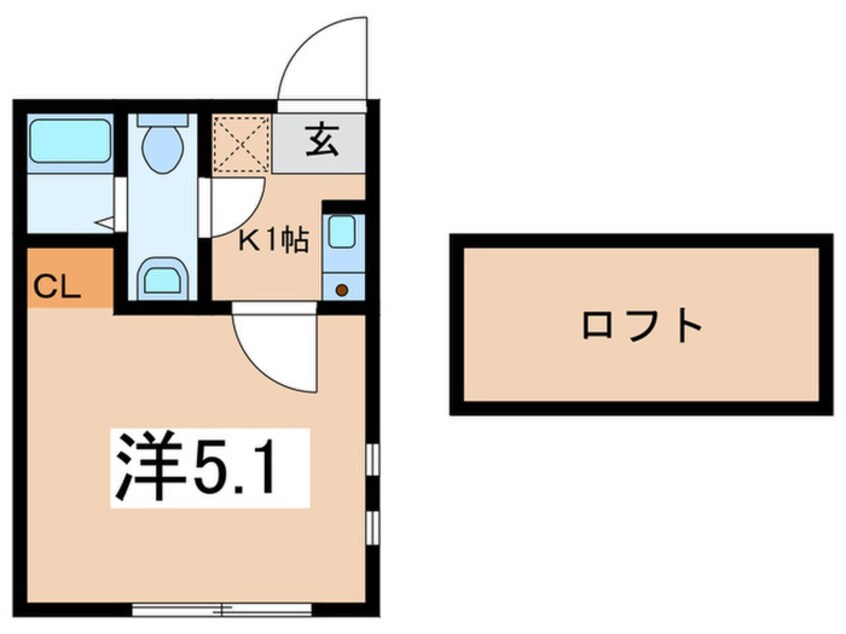 間取図 ビーコレクト富士見町１号棟