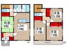 宮代町和戸戸建 4LDKの間取り
