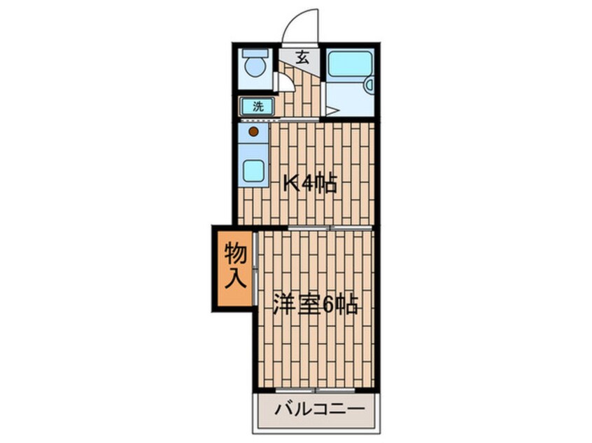 間取図 グレース新川崎Ⅱ
