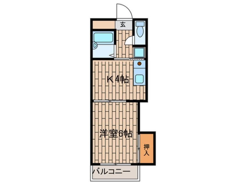 間取図 グレース新川崎Ⅱ