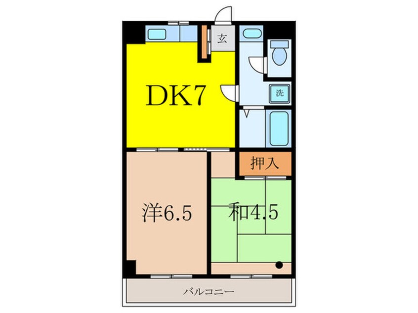 間取図 メゾン小巻