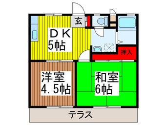 間取図 永田ハイツ