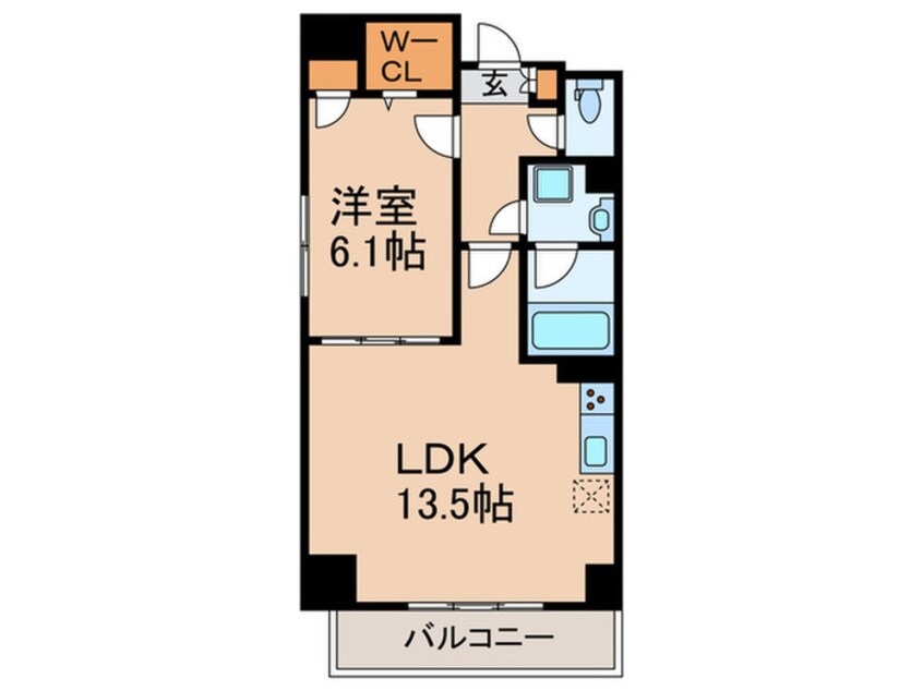 間取図 エスティム南六郷