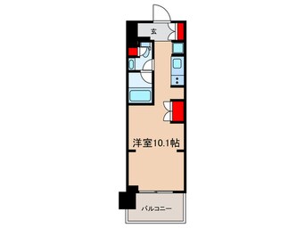 間取図 ウエリスアーバン水天宮前