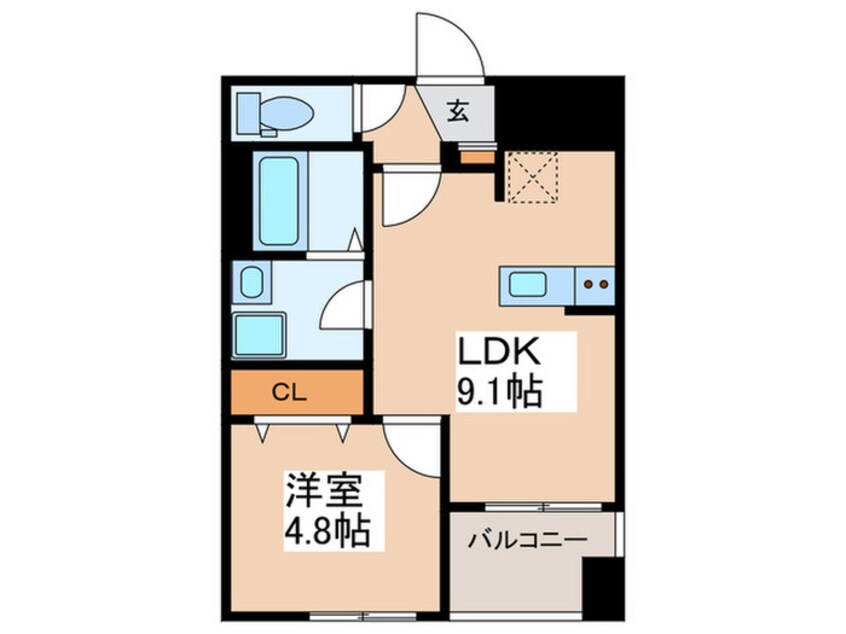 間取図 アーバン二長町