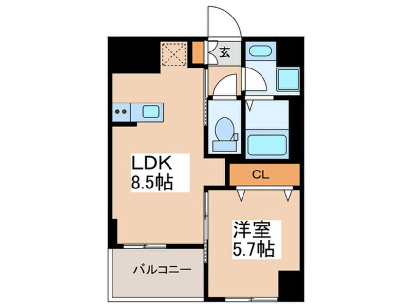 間取図 アーバン二長町