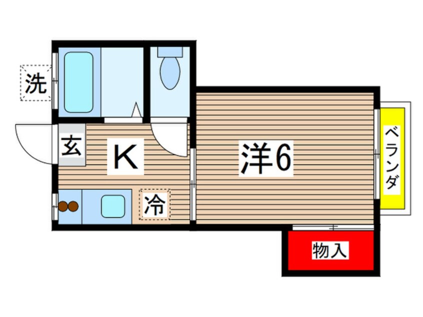 間取図 サンハイツ　１