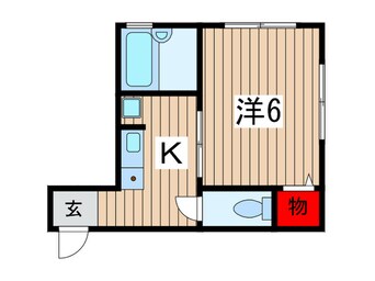 間取図 グリ－ンパ－ク