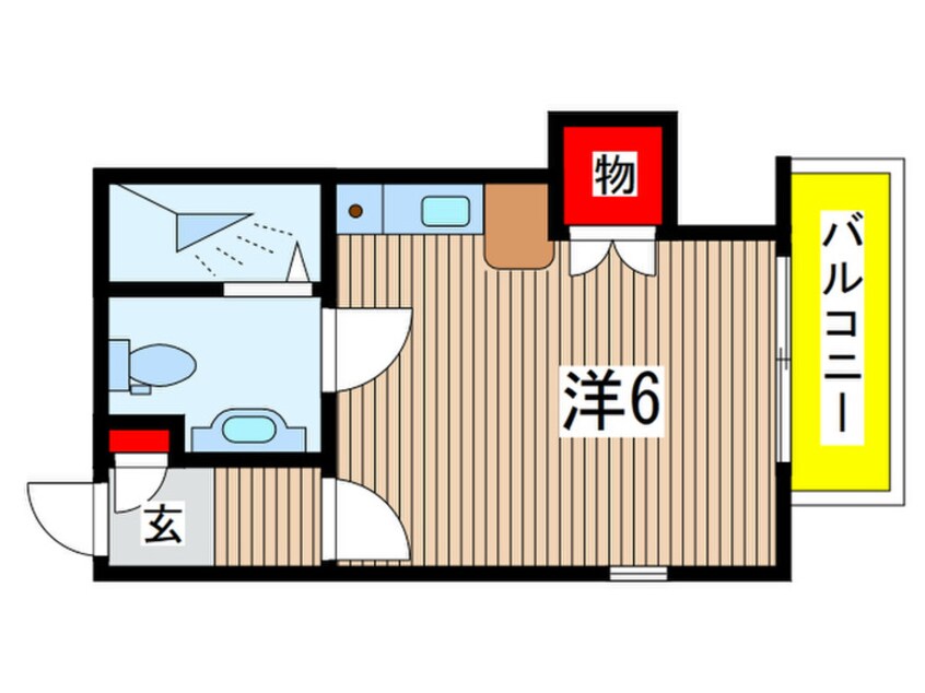 間取図 アプリコットハウス