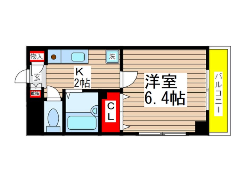 間取図 プリズム幕張本郷