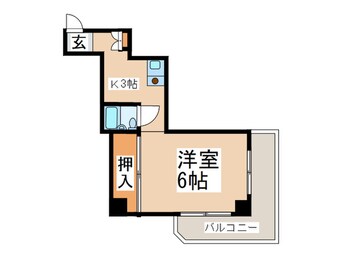 間取図 石原第６ビル