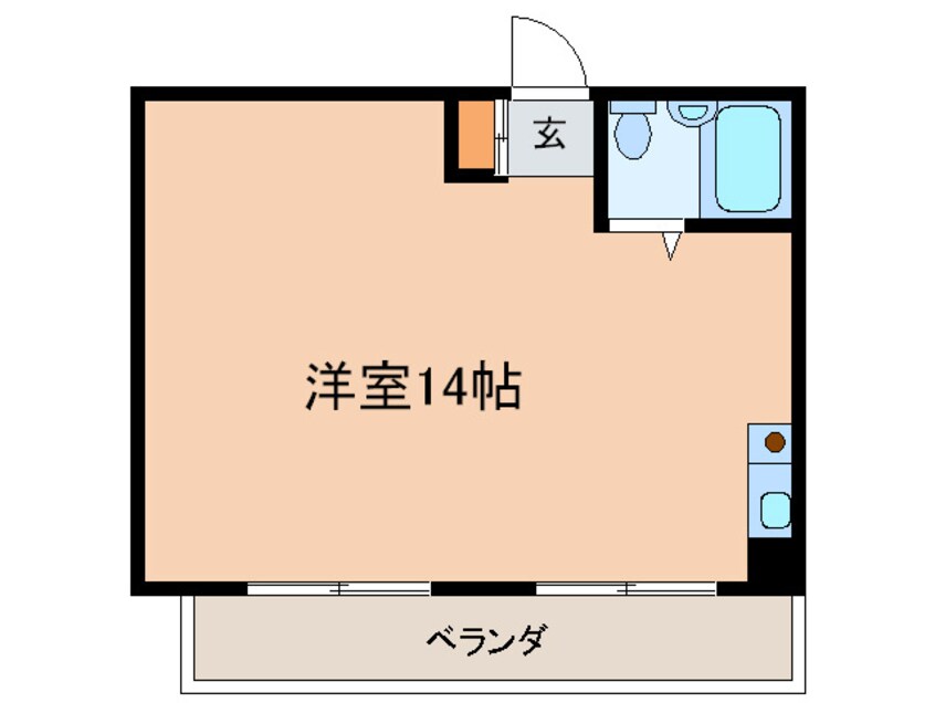 間取図 石原第６ビル