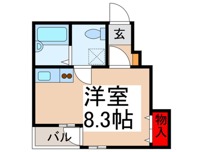 間取図 ブライトステ－ジ南田中