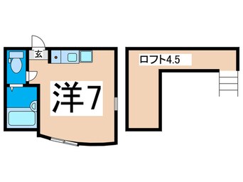 間取図 ユナイト港南オトゥール