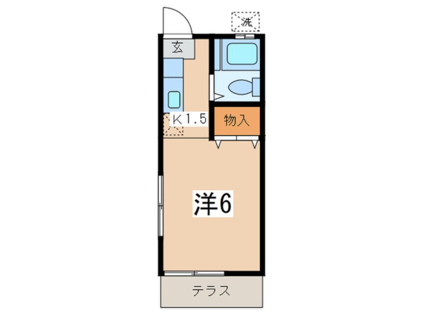 間取図 ホワイトロ－ズマンション