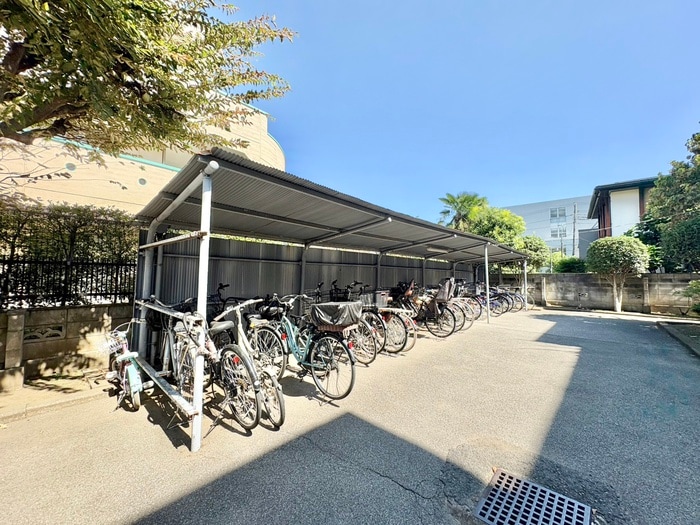 駐輪場 清水マンション　2号棟