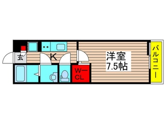 間取図 ブランシュバル五反野