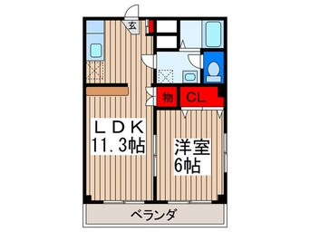 間取図 ア－バン・ＳＴ