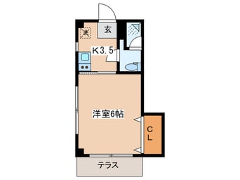 間取図 カウニスハイツ