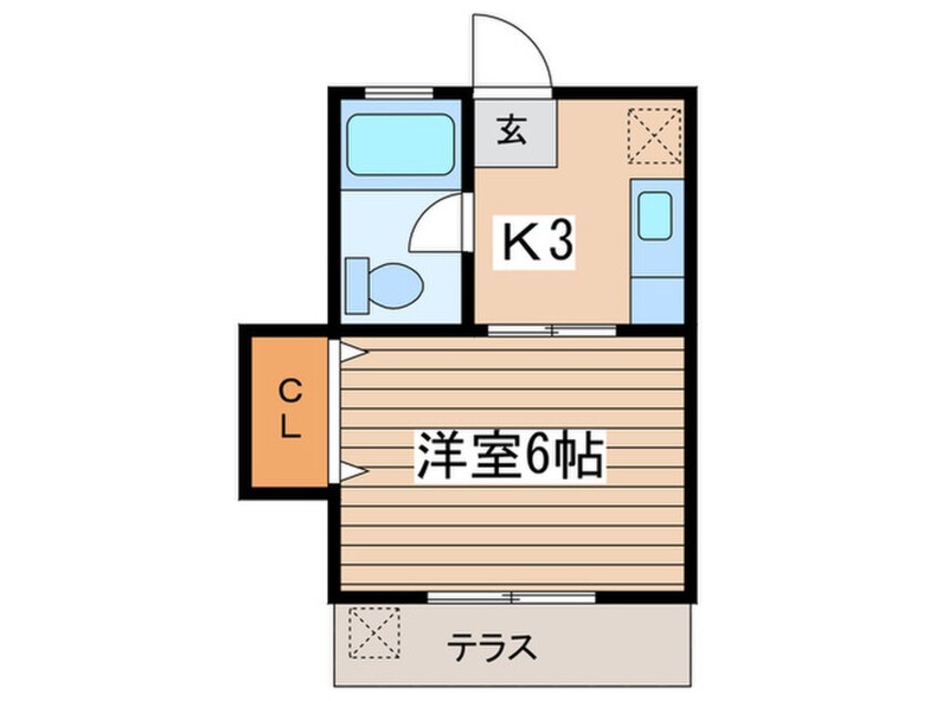 間取図 カウニスハイツ