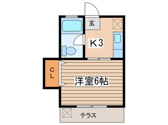 間取図 カウニスハイツ