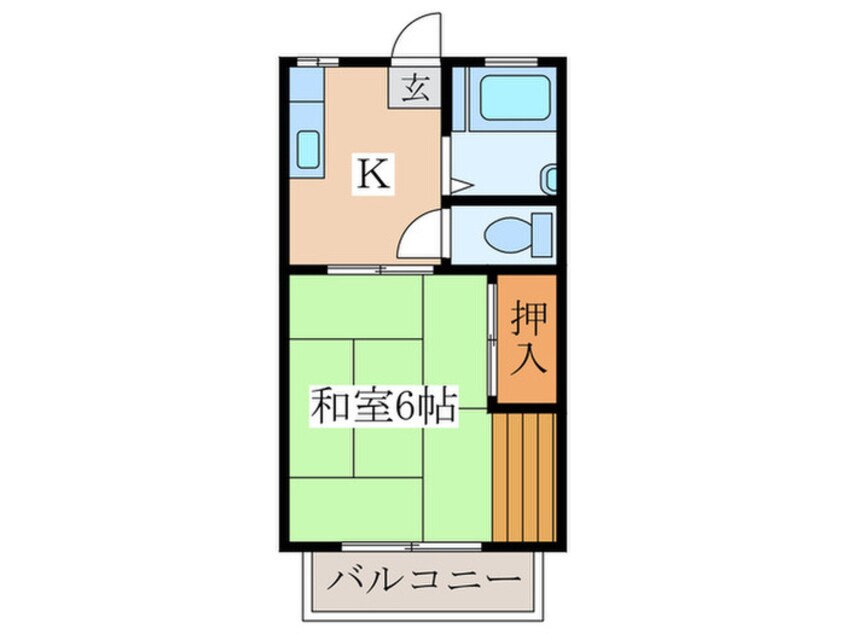 間取図 ホワイトハイツ