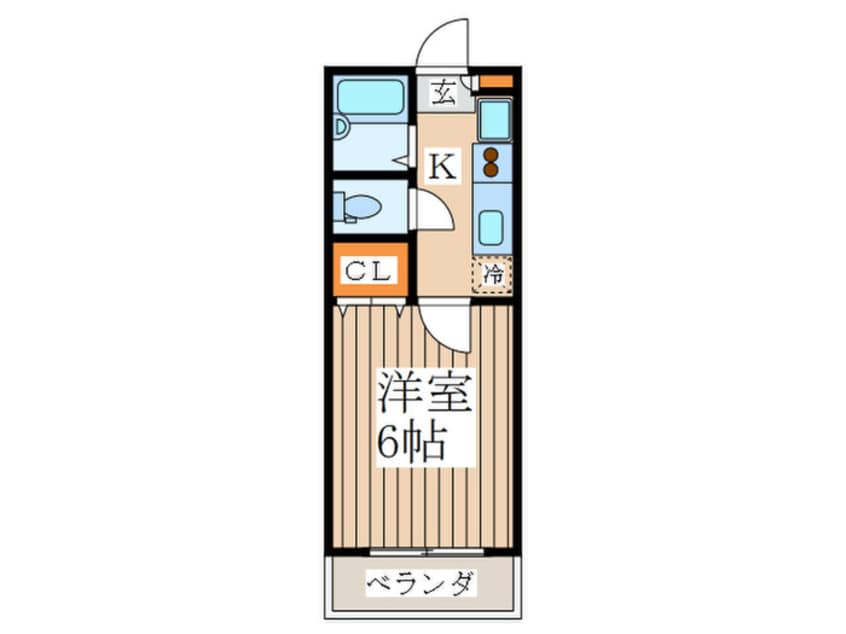 間取図 フォレスト石神井台