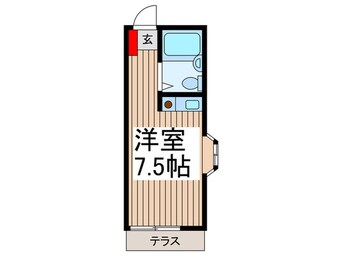 間取図 モナークハイム2
