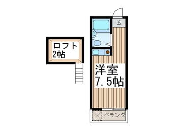 間取図 モナークハイム2