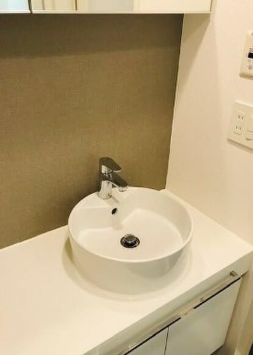 洗面 パークフラッツ中目黒