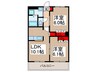 Hillside　Ｅａｓｔ 2LDKの間取り