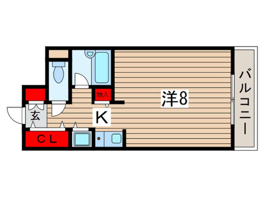 間取図 ヴェール真砂