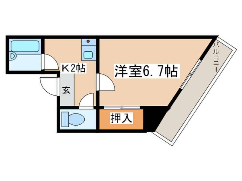 間取図 シロタビル