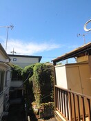 室内からの展望 さつき荘