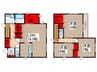 おおたかの森北３丁目戸建住宅A 3LDK+Sの間取り