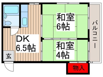 間取図 渋谷マンション