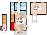 Ｓｕｎｎｙ　Ｆｌａｔ 1Rの間取り