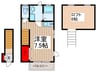 Ｓｕｎｎｙ　Ｆｌａｔ 1Rの間取り