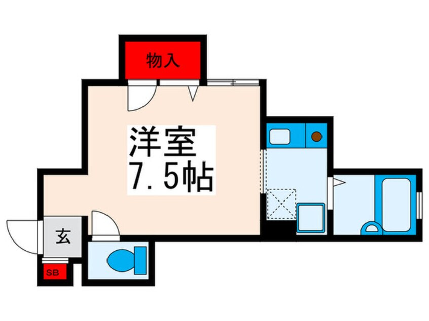 間取図 カ－サピアチェ－レ