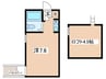 コーポSATHO-A 1Rの間取り
