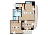 湘南槇町ＬＩＣＨＴ ＨＡＵＳ 2LDKの間取り