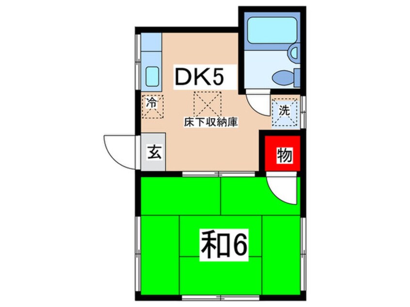 間取図 コ－ポ太田