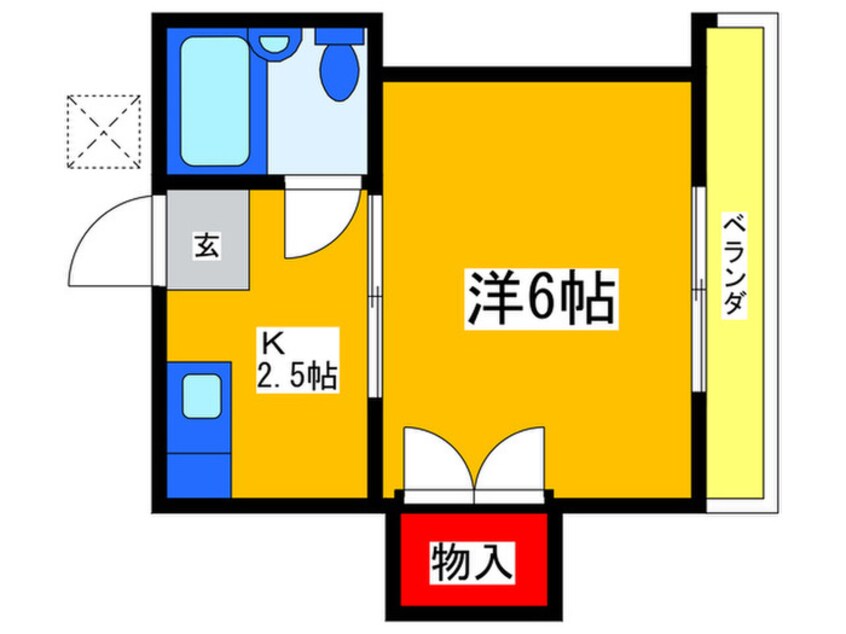 間取図 進栄ハイツ