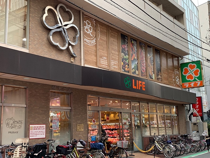 ライフ中目黒店(スーパー)まで750m パリエンテ（301）