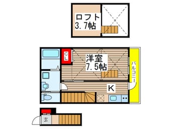 間取図 リーブルファイン祐光