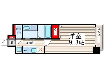 間取図 ＰＬＵＭ　ＶＩＬＬＡＧＥ