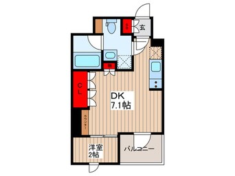 間取図 ALTERNA押上