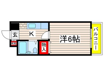 間取図 ﾒｿﾞﾝｸﾚｰﾙ