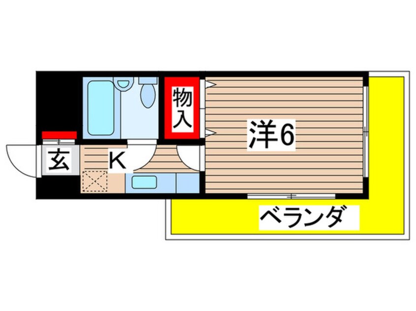 間取図 ﾒｿﾞﾝｸﾚｰﾙ